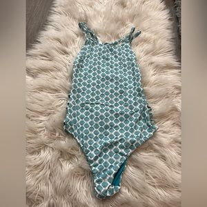 Blue full body authentic San Lorenzo bathing suit 🩱